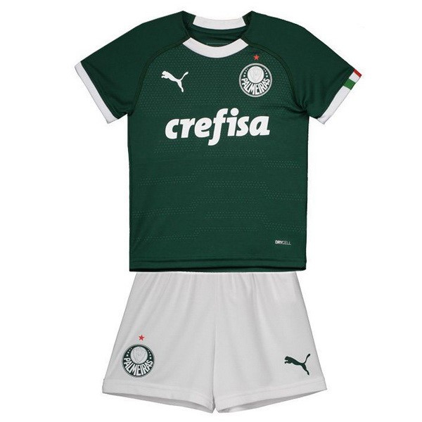 Camiseta Palmeiras 1ª Niño 2019 2020 Verde